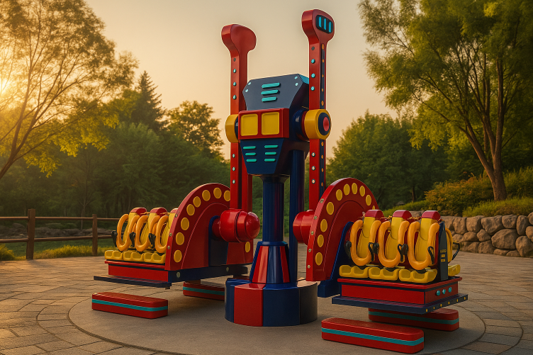 Starry Sky Tour Swing Ride - Compact Family Attraction