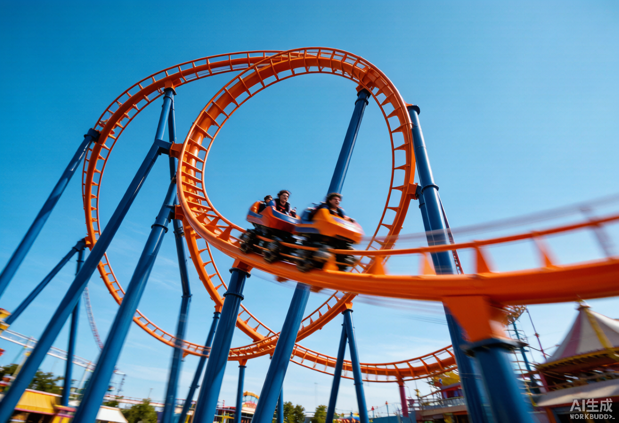 New Four-Loop Roller Coaster Successfully Installed at Southeast Asian Theme Park