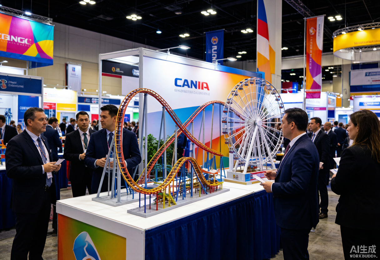 China Rides Attends IAAPA Expo Asia 2025, Showcases Latest Ferris Wheel Technology