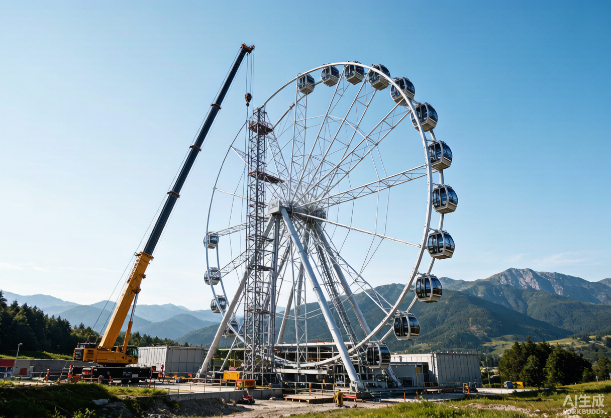 China Rides Completes 65-Meter Ferris Wheel Installation in Philippines Resort