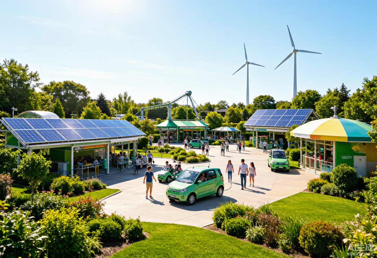 Sustainable Amusement Parks: Green Technology in Modern Ride Design and Manufacturing