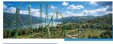 Eleven-Loop Flagship Coaster - 1050 m, 100 km/h Mega Coaster