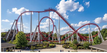 Five-Loop Inversion Coaster - 480 m Track, 74 km/h Thrill Ride