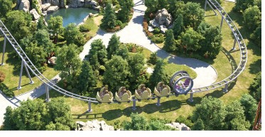 Hamster Spinning Coaster - 125 m Compact Family Coaster